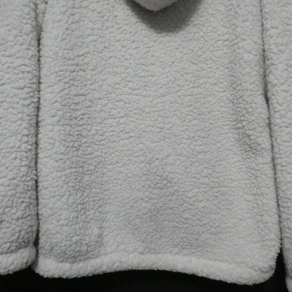 AERO | medium | Teddy / Sherpa Pullover Hoodie | Kangaroo Pocket - Picture 14 of 15